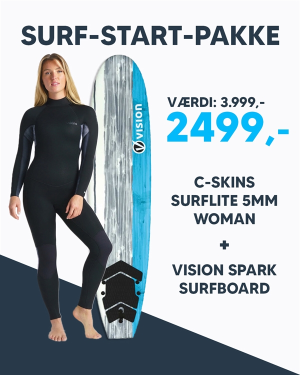 Surf Start Pakke - Dame